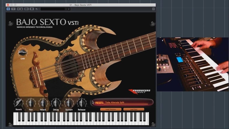 Bajo Sexto VSTi instrumento Virtual Plugin VST AU para Mac y PC como tocar bajosexto con el