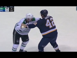Jamie Benn vs David Backes Fight