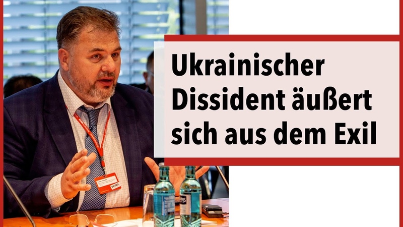 Ukrainischer Dissident leistet Widerstand gegen den Stellvertreterkrieg der