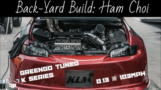 Back Yard Build goes ! | Ham Choi Civic