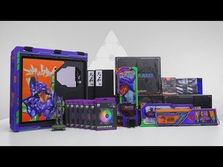 「BRO」4K ASUS ROG Strix Helios Build A PC Neon Genesis Evangelion.华硕太阳神分体水冷EVA装机视频4K #GX601