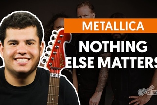 Nothing Else Matters - Metallica (aula de violão e guitarra)
