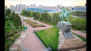 Уфа сильный ветер, памятник Салавату Юлаеву, ИКЕА.