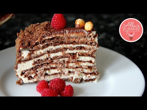 How to make Russian Cake Chocolate Spartak Cake Recipe Торт Спартак