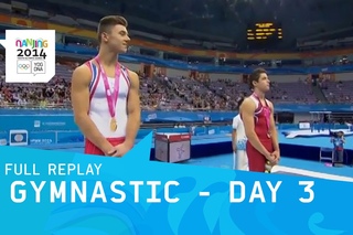 Gymnastics Artisitc - Individual Mens Final Day 3 | Full Replay | Nanjing 2014 Youth Olympic Games