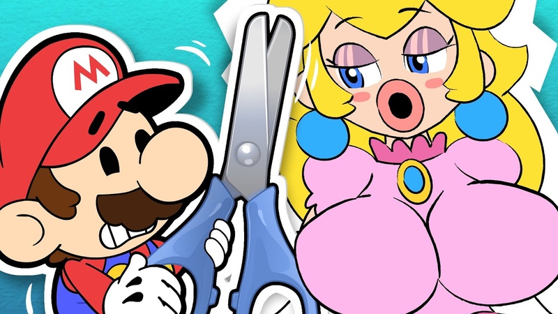 Paper Mario creates a