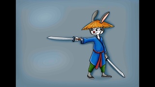 #самурай   #кролик #samurai #rabbit