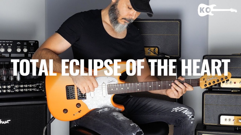 Bonnie Tyler Total Eclipse of the Heart Electric Guitar Cover by Kfir Ochaion Godin