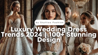 100+ Luxury Wedding Dress Trends | The Ultimate Bridal Fashion Guide 2024