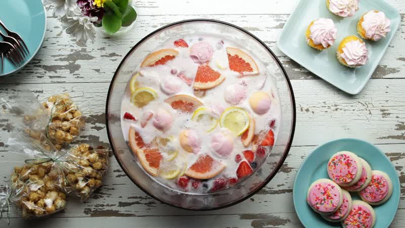 Boozy Rainbow Sherbet