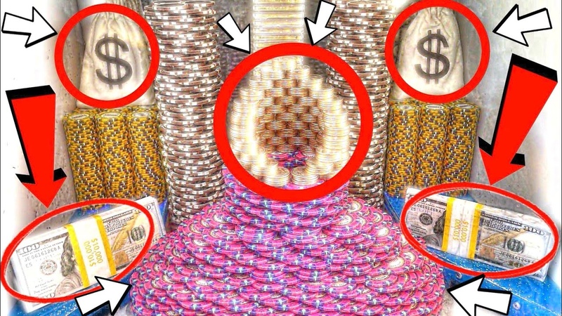 CASINO EMPLOYEE NEARLY QUIT HER JOB BECAUSE OF THIS HIGH LIMIT COIN PUSHER MEGA MONEY