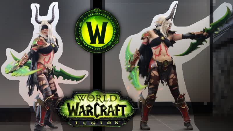 Wo W Legion Blood Elf Demon Hunter Cosplay by
