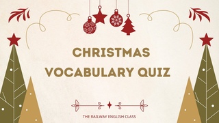Christmas Vocabulary Quiz | English for Kids