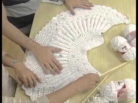 ARTE BRASIL CLAUDIA MARIA PELERINE TIFFANY EM TRICÔ (01, 04, 2011 Parte 2 de