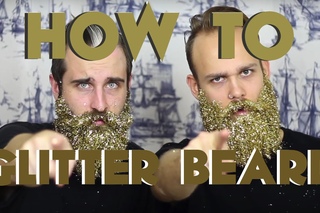 How To GLITTER BEARD | The Gay Beards