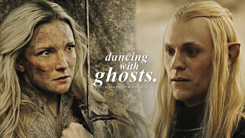 Galadriel Sauron Dancing with ghosts.