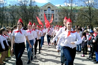 День пионерии, флешмоб от НТТТ