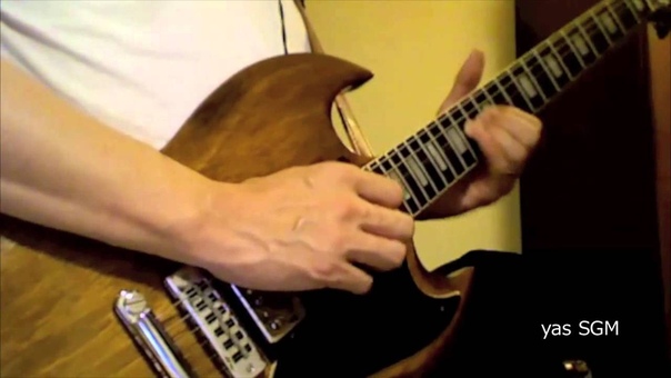Angus Young Style Rock NRoll Guitar Improvisation