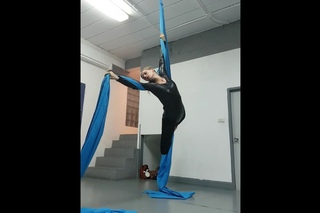 Воздушные полотна Анна Еремина Aerial silks by Anna Eremina