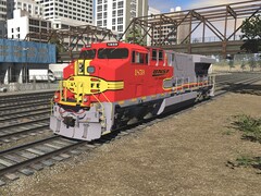 BNSF ES44C4 1859 AT&SF Fictional HU