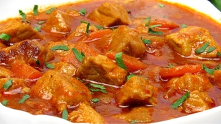 Очень вкусно! Гуляш из свинины с подливкой ☆ Рецепт Как приготовить гуляш из свинины на сковороде