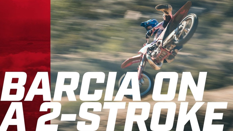 Justin Barcia Let loose on the GASGAS MC