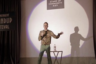Павел Залуцкий на гала-концерте 2nd Independent Standup Festival