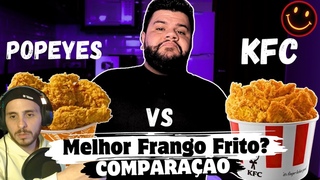 SPIGOLONREACTS CORTES DAS LIVES - KFC vs Popeyes | o Melhor Frango Frito? @thiagoquatroqueoficial
