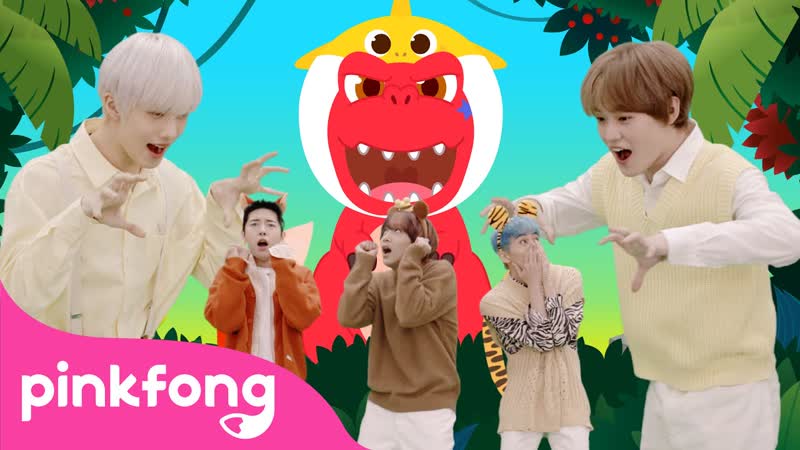 Baby T Rex, Sing along with NCT DREAM , Dinosaur Song for Kids, NCT DREAM X