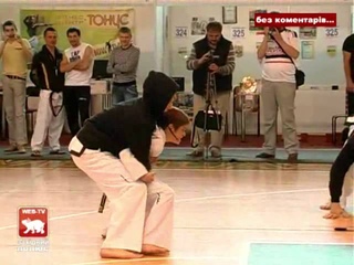 Ярмарок спорту Івано-Франківськ 2012 Taekwon-Do Solovey team