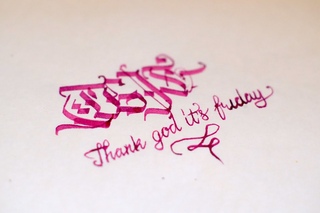 Hand Lettering Calligraphy