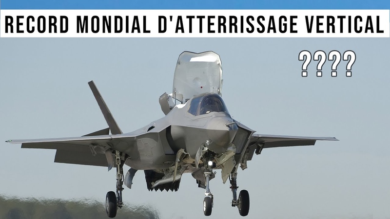 Premier Atterrissage Vertical au Monde dun Avion de Chasse en provenance de