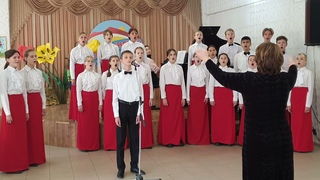 Окружной этап ЮФО, старший хор Радуга, г  Ахтубинск,