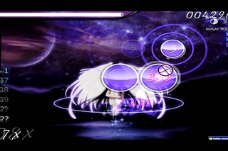 Osu! Gameplay - Angel of Darkness ( Nightcore Mix ) ( Normal )