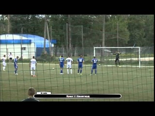 Орёл - Авангард - 4:1. Голы и удаление