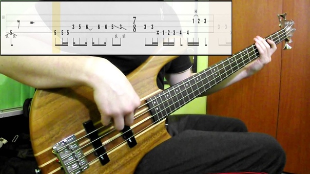 Radiohead Paranoid Android ( Bass Only) ( Play Along Tabs In
