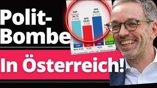 Paukenschlag in Österreich! FPÖ siegt haushoch!