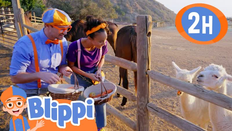 Ranch at the Pier, Blippi and Meekah, Kids Cartoons Nursery Rhymes, Moonbug
