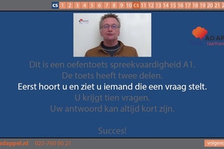 Spreekvaardigheid A1 - oefentoets 3