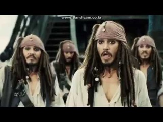 Pirates of the Caribbean: At World's End- &quotJack in davy jones locker" Japanese dub