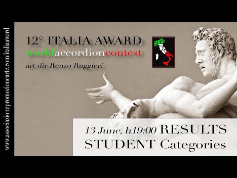 12 ITALIA AWARD 2021, STUDENT categories