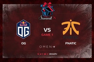 OG против Fnatic, Первая карта, Play-off Dota Summit 8