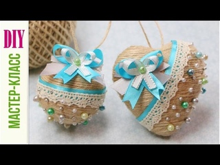 Новогодние Шарики Своими руками / DIY Christmas balls /  NataliDoma