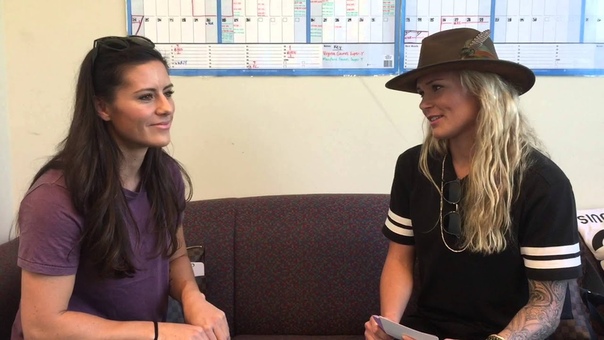 Quick fire QA with Ali Krieger and Ashlyn