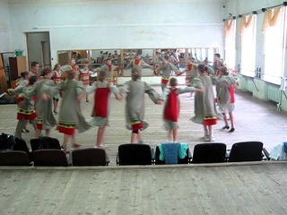 ансамбль танца “Дымка“ репетиция