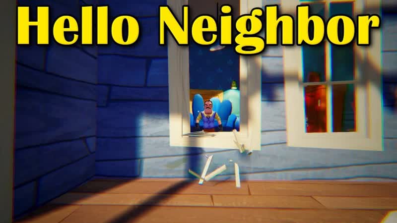 Hello Neighbor Завалил диванами респаун