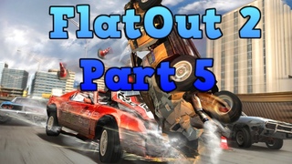 FlatOut 2 (PC) Walkthrough Part 5 Tarmac Derby Cup [No Commentary] (720 HD)