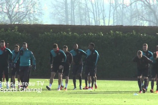 Arsenal тренировка перед игрой с Dynamo Zagreb в лиге чемпионов #футбол #лигачемпионов #арсеналдинамо #играйкрасиво