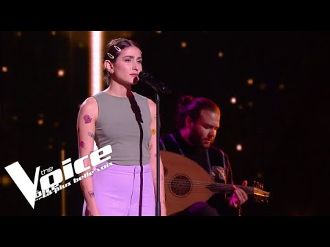 Je suis malade Serge Lama Marilyne Naaman, The Voice 2023, Blind