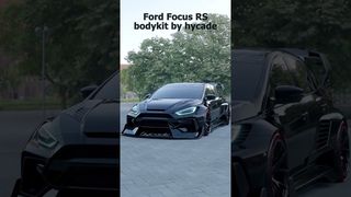 Ford Focus RS MK3 by hycade #ford #focus #widebody #focusrs #mk3